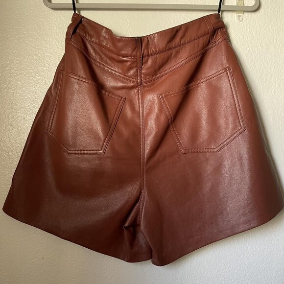NANUSHKA - High-Rise Vegan Leather - Picture 2 of 6